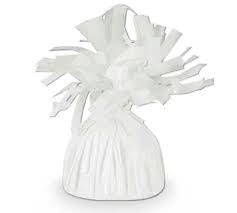 White Frilly Weight