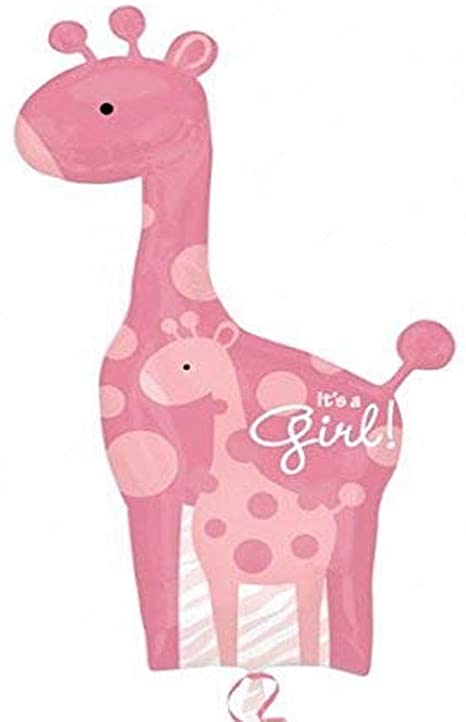 Safari It’s a Girl Foil Balloon