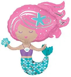Shimmering Mermaid Shape