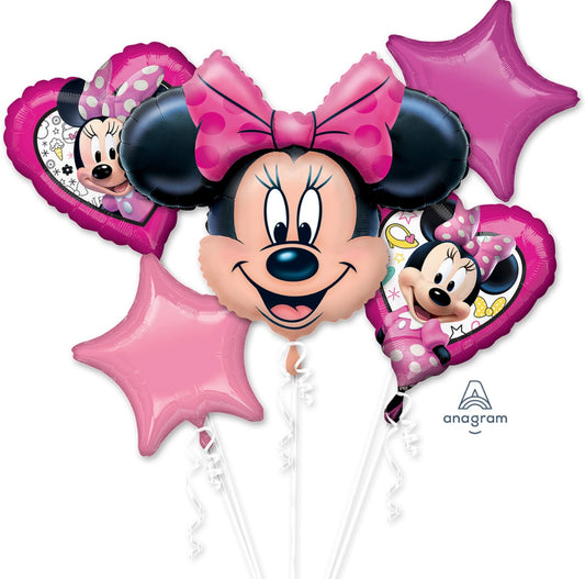 Minny Mouse Balloon Bouquet