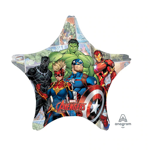 Avengers Star Foil Balloon