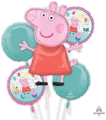 Peppa Pig Balloon Bouquet