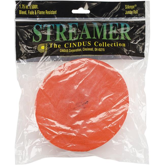 Crepe Streamers Orange