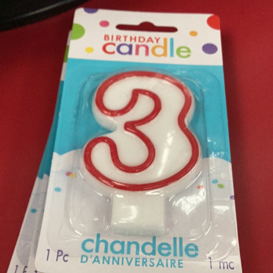 Birthday Candle 3