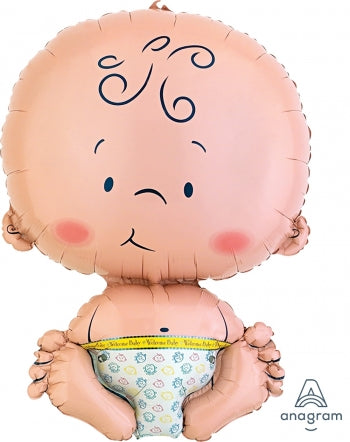 Welcome Baby Shape Foil Balloon