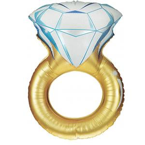 Wedding Ring Foil Balloon