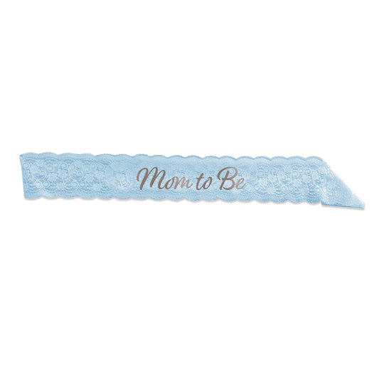 Mom To Be sash blue