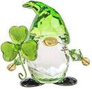 Crystal St Patrick Gnome