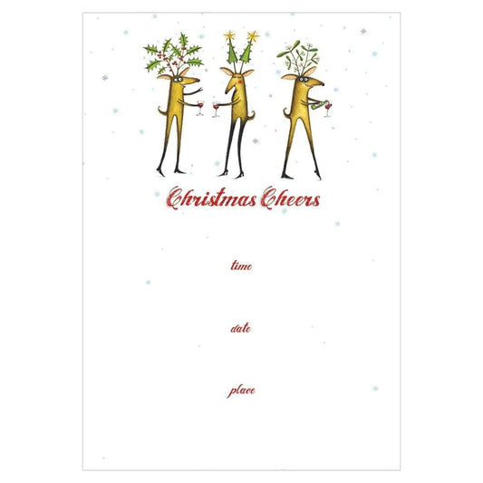 Reindeer Cheers Invitations