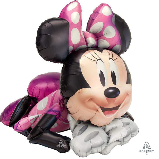 AirWalkers Balloon - Laying Minnie Mouse