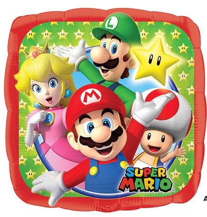 Mario Foil Balloon
