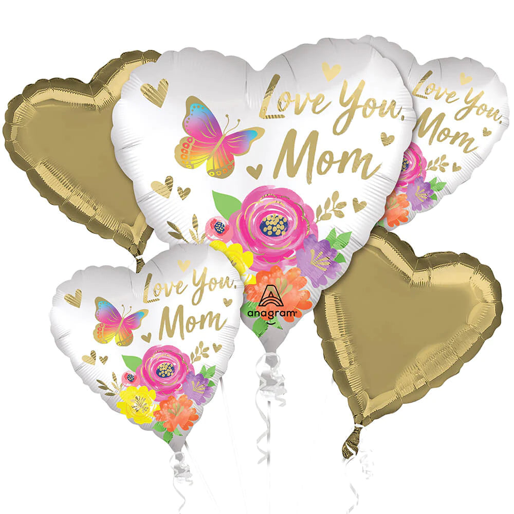 Love you Mom Balloon Bouquet Kit
