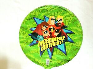 The Incredibles Incredible Birthday Foil Balloon