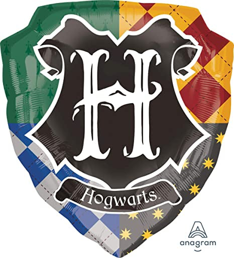 Harry Potter Hogwarts Crest Foil Balloon