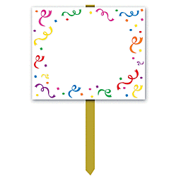 Yard Sign Blank