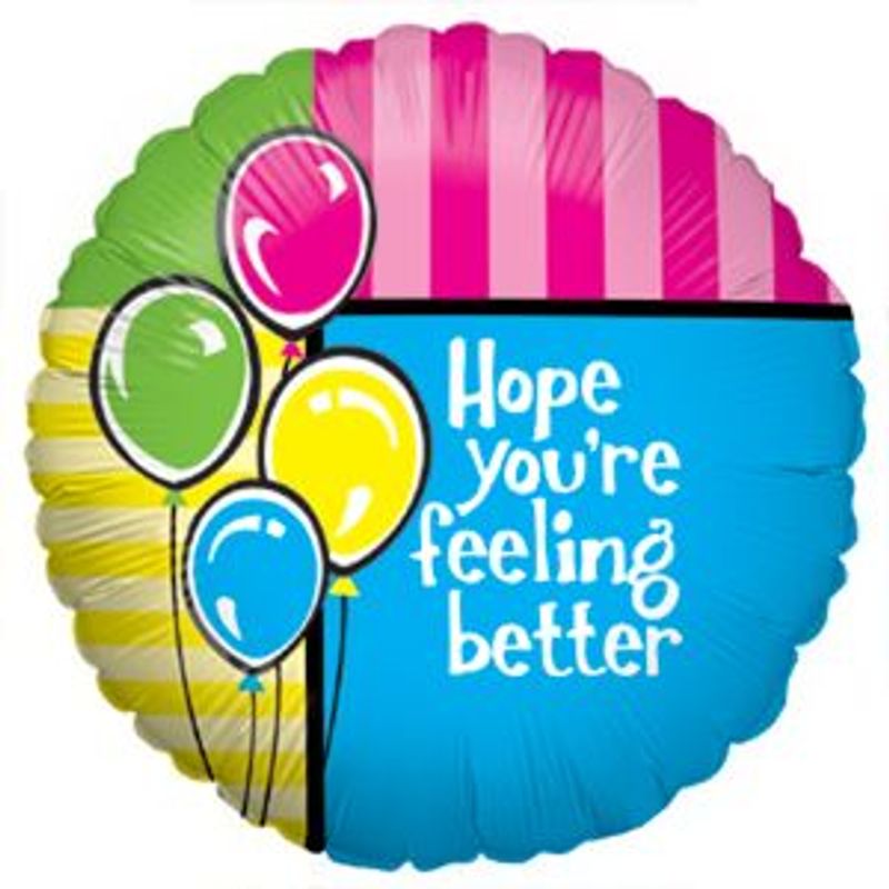 Hope You’re Feeling Better Foil Balloon