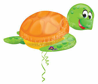 Silly Sea Turtle Foil Balloon
