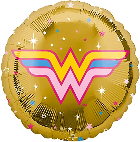 Wonder Woman Gold Foil Balloon