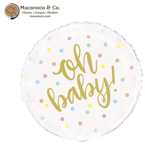 Oh Baby Foil Balloon