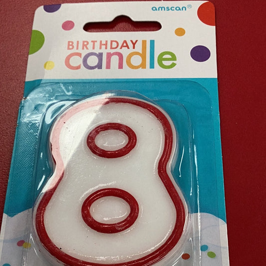 Birthday Candle 8