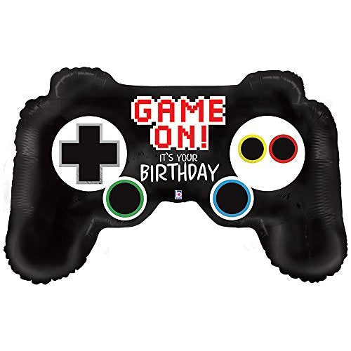 Game Controller Birthday Shape Foil Balloon
