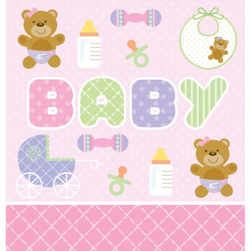 Teddy Bear Pink Foil Balloon