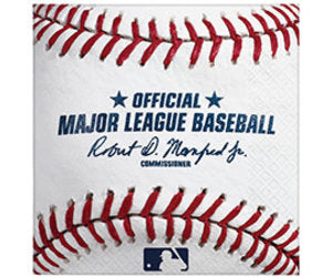 Major League Baseball Beverage Napkins