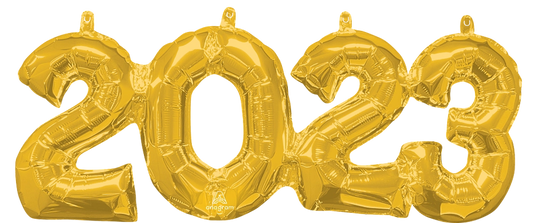 2023 air filled decor gold