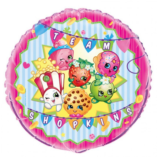 Team Shopkins Foil Balloon